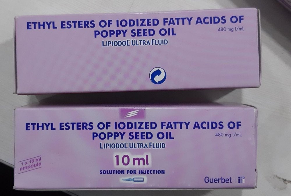 Lipiodol Ultra Fluide 10 Ml Injection - Dosage Form: Liquid
