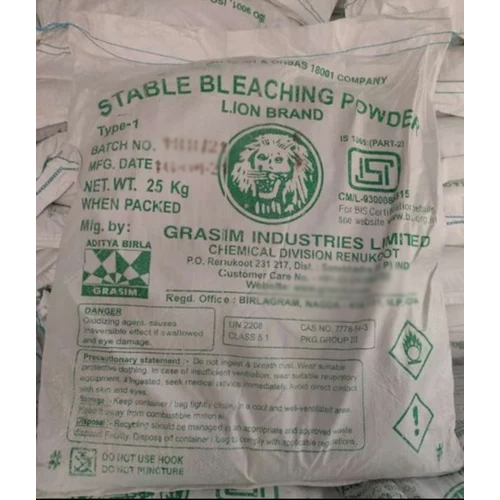 Lion Stable Bleaching Powder - Application: Industrial