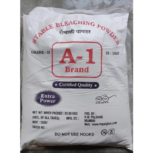 A1 Bleaching Powder - Grade: Industrial Grade