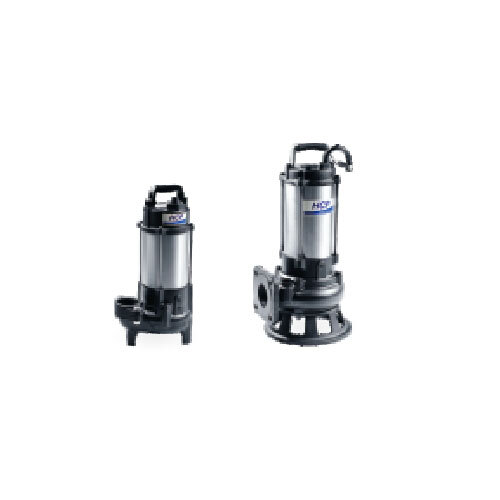F-Fn Series-Submersible Sewage-Effluent Pumps - Color: Silver