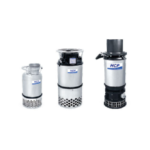 L Series-Submersible Large Volume Pumps - Color: Silver