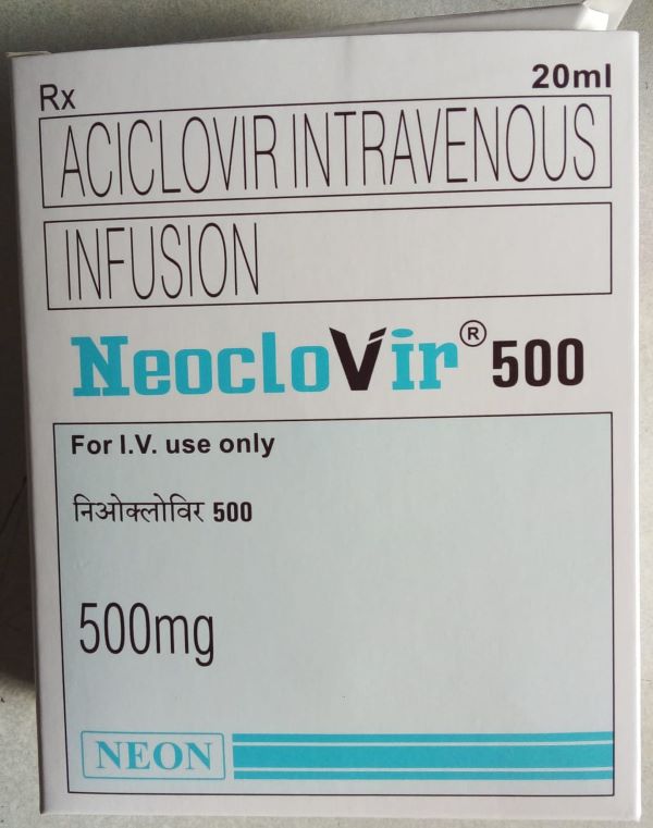 NEOCLOVIR 500MG/20ML
