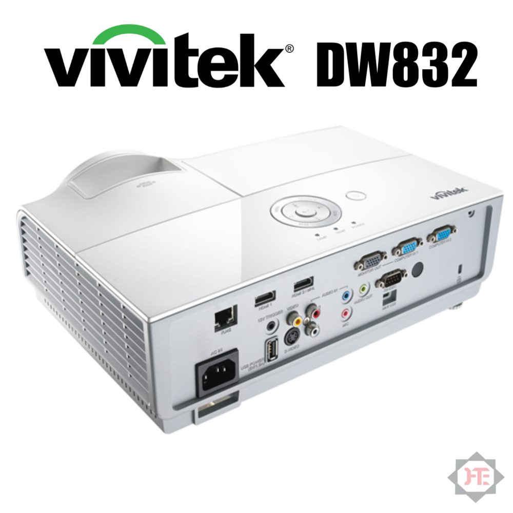 Vivitek DW832 Projector DLP WXGA 5000 Lumens