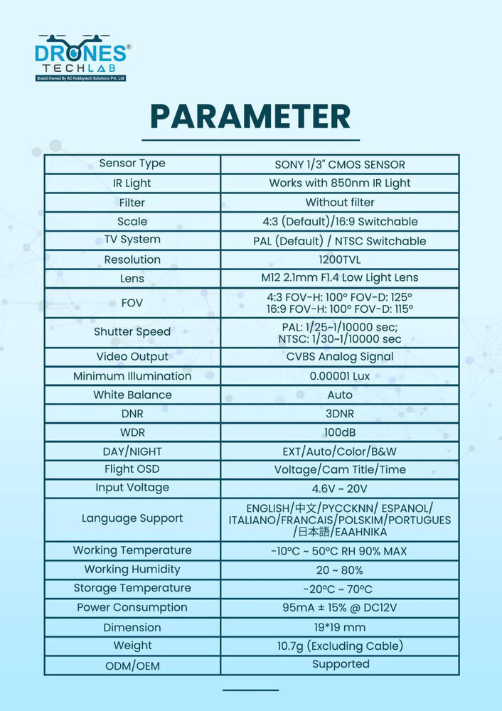 High Resolution Thermal Imaging Camera For Fpv Drone 640x512 - Application: Outdoor