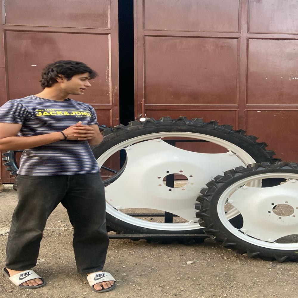 Narrow Tractor Tube Tyre 5.00-38 - Diameter: 125 Millimeter (Mm)