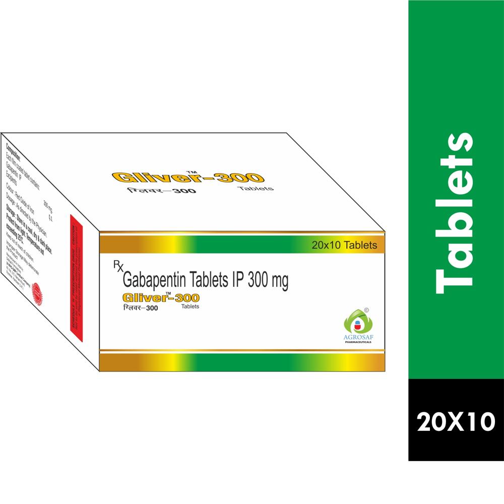 GLIVER 300 TABLET - Gabapentin (300mg)