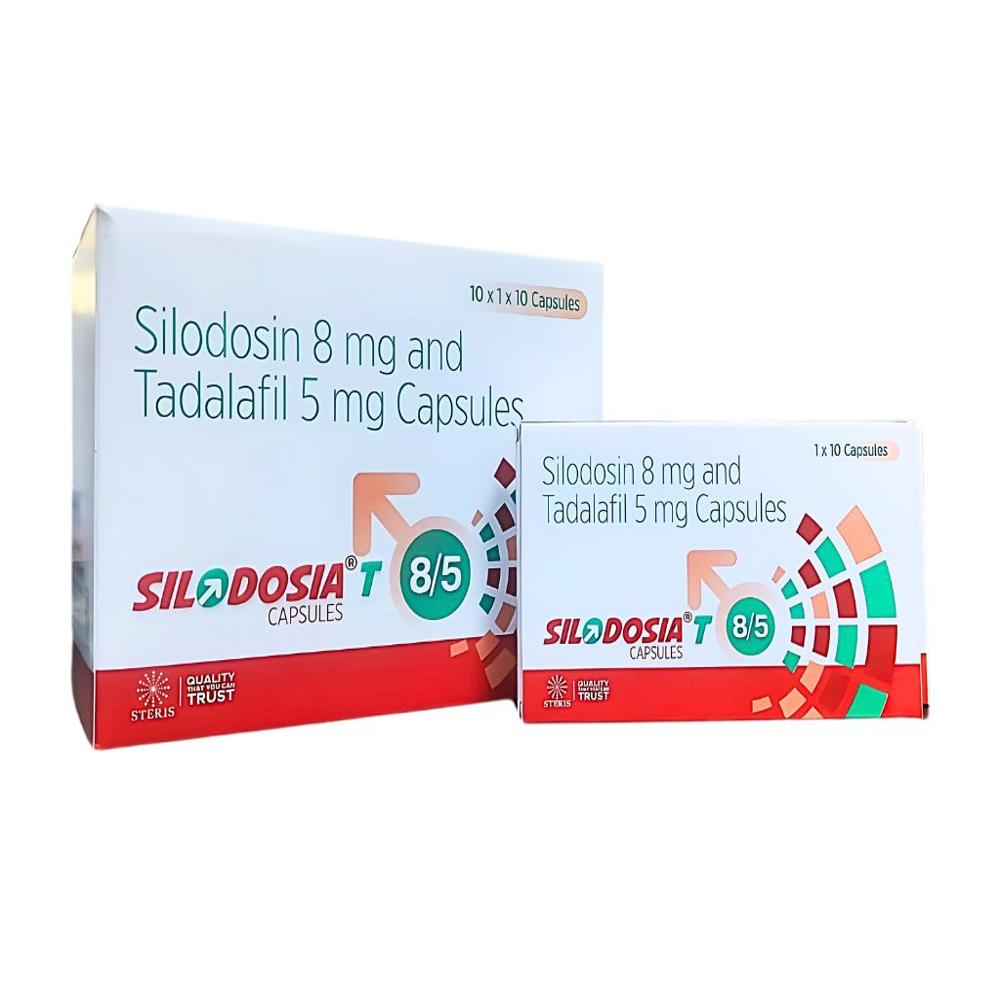 Silodosin 8mg, Tadalafil 5 Mg - Drug Type: General Medicines