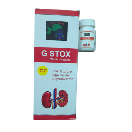 G Stox 200 Ml And 118 Capsule Combo - Age Group: Suitable For All Ages