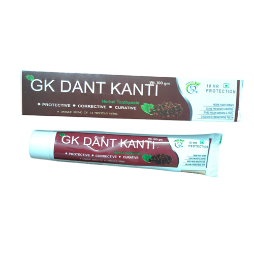 Gk Dant Kanti - Product Type: Herbal Toothpaste
