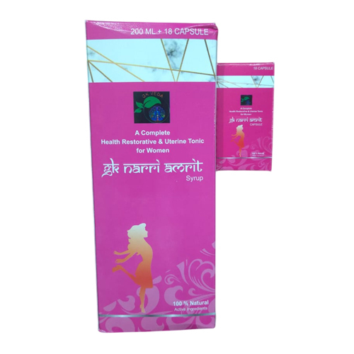Gk Nari Amrit Syrup - Age Group: For Adults