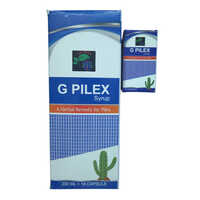 G Pilex Syrup - Age Group: For Adults