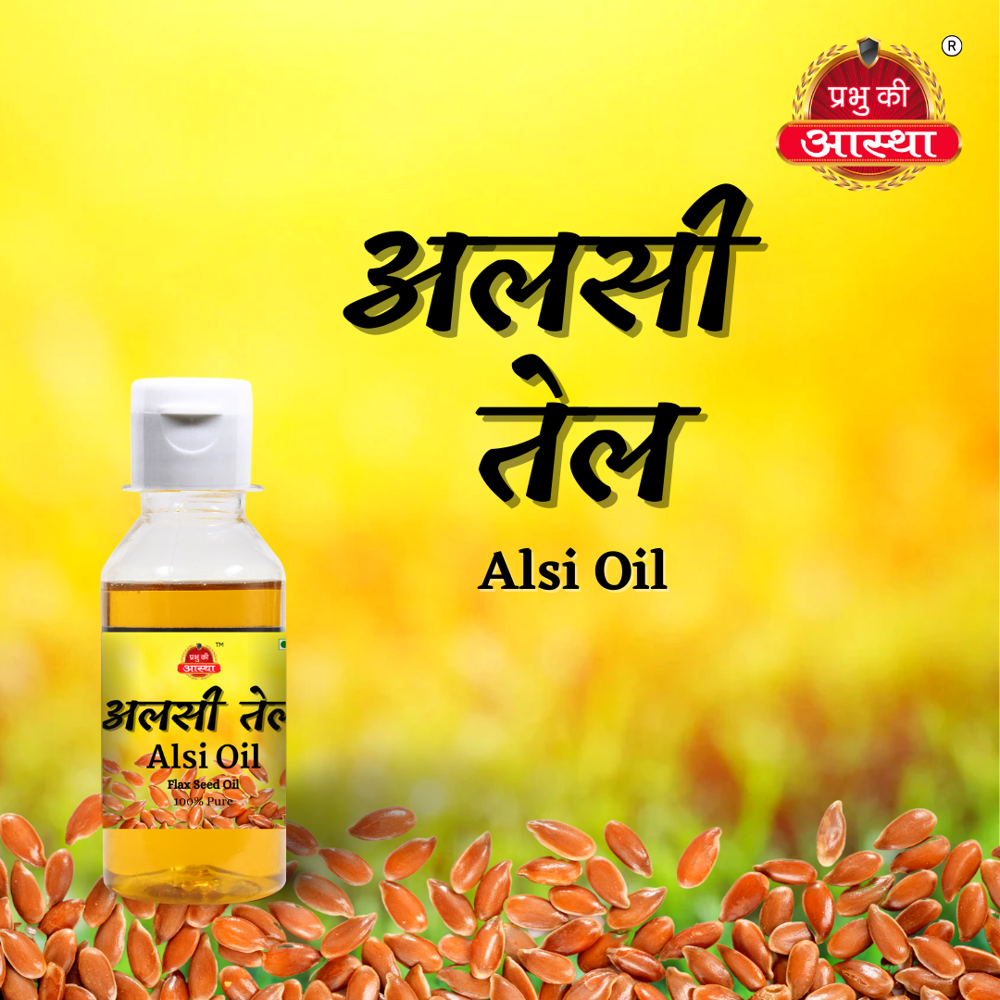 Alsi Flax Seed Oil - Age Group: For Adults