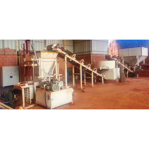 Auto Feeding Cement Soil Inter Locking Block Making Machine - General Use: Industrial