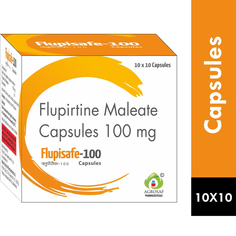 FLUPISAFE 100 CAPSULE - FLUPIRTINE MALEATE 100MG