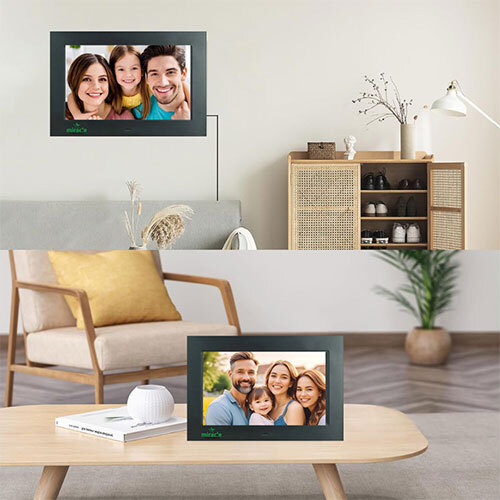 7 Inch Photo Frame - Color: Black