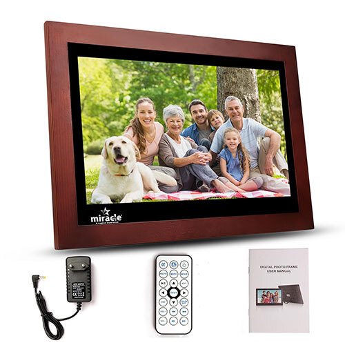 17 inch HDMI Wooden digital photo frame
