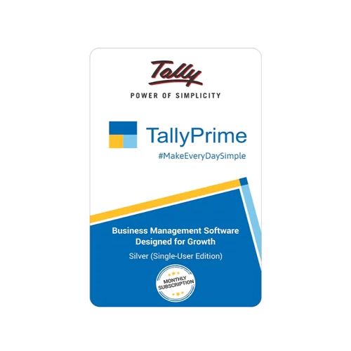Tally Prime Silver Single User Accounting Software