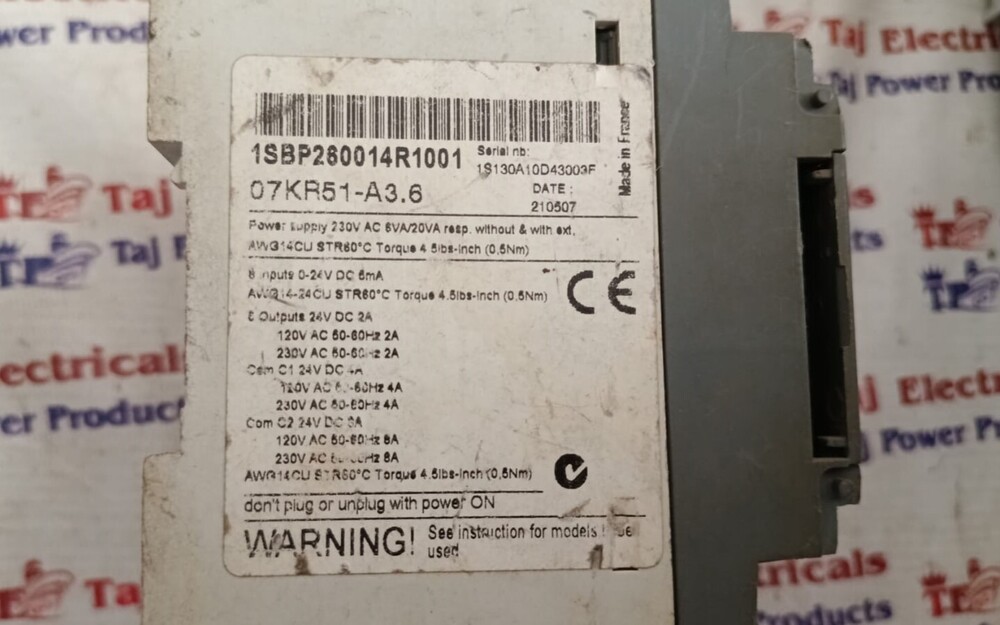 ABB 7KR51 1SBP260014R1001 PLC