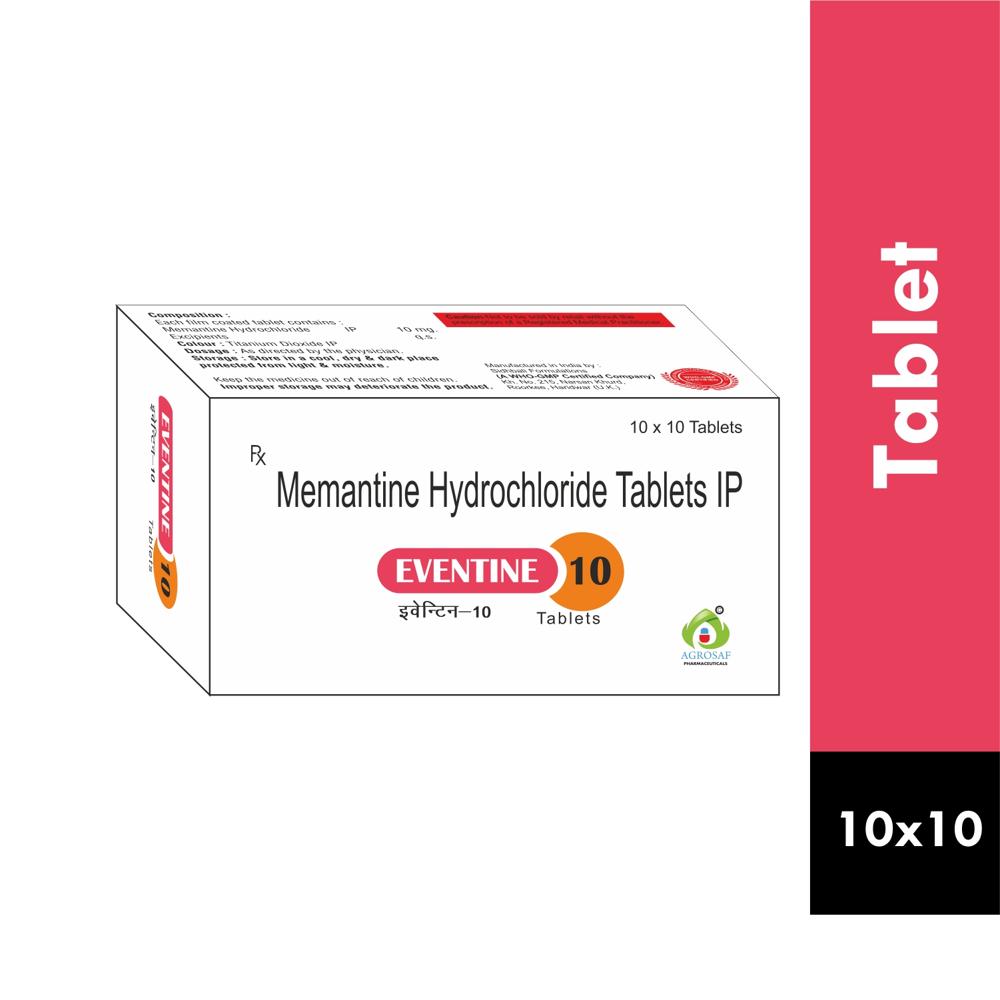 EVENTINE 10 TABLET - MEMANTINE HYDROCHLORIDE 10MG TABLET