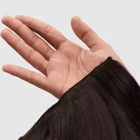 Indian Temple Remy Hair Wavy Style Hair Halo Extensions