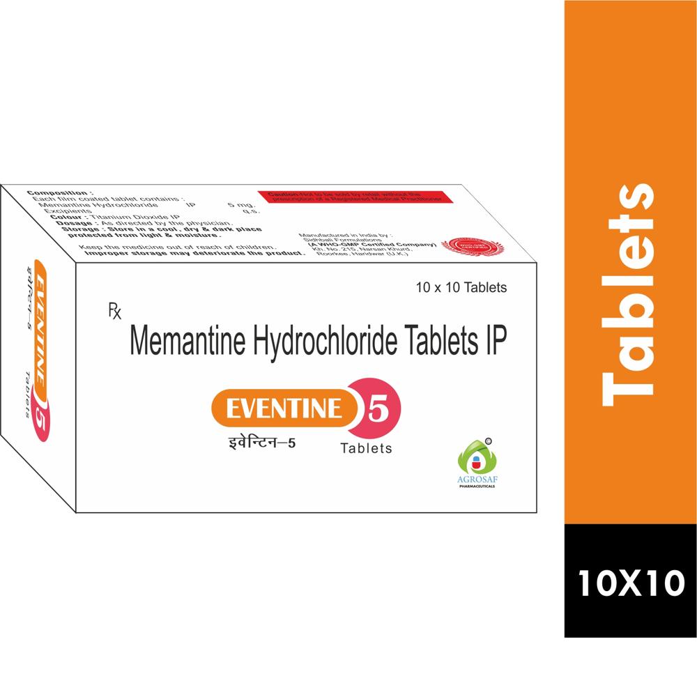EVENTINE 5 TABLET - MEMANTINE HYDROCHLORIDE 5MG TABLET