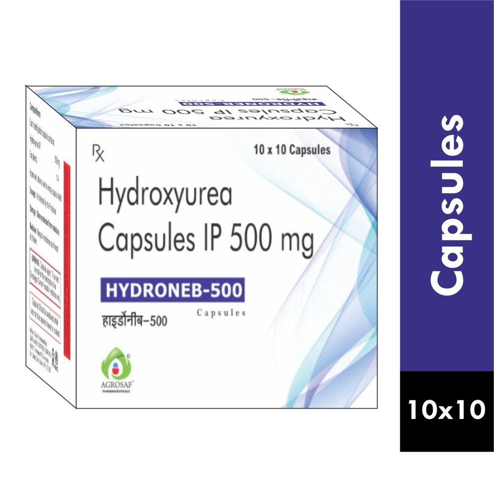 HYDRONEB 500 CAPSULES - HYDROXYUREA IP 500MG