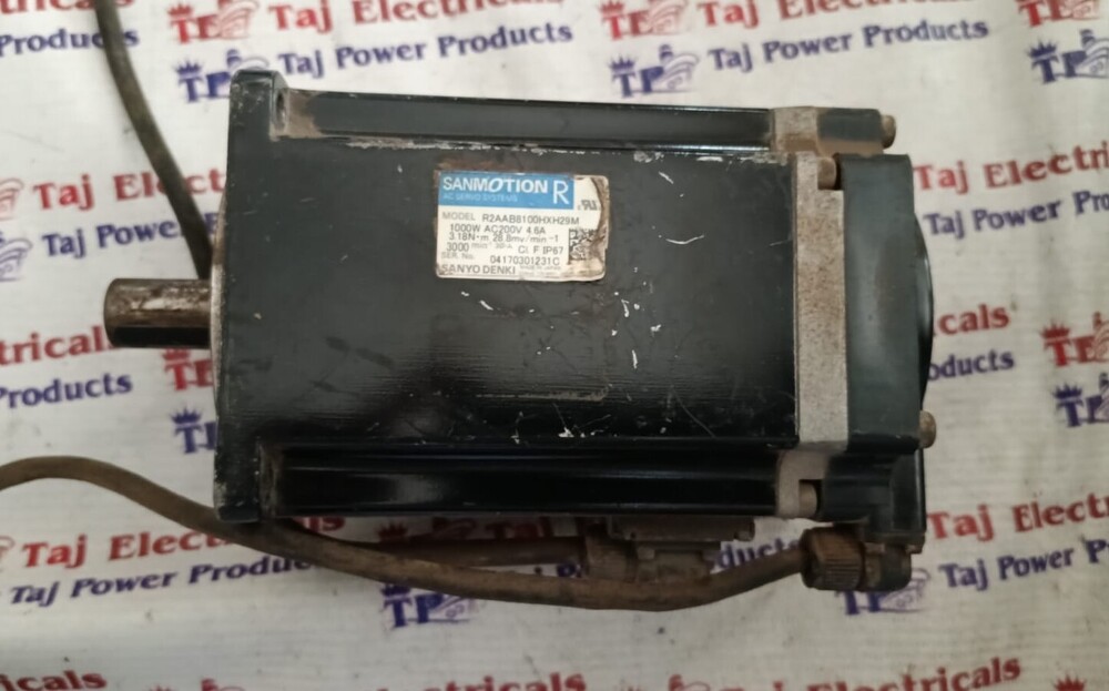 SANYON DENKI R2AAB8100HXH29M SERVO MOTOR