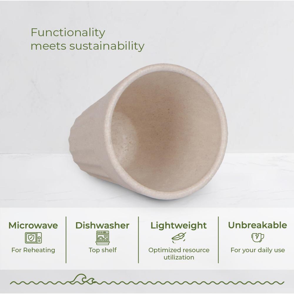 120 Ml off white non disposable tea cup