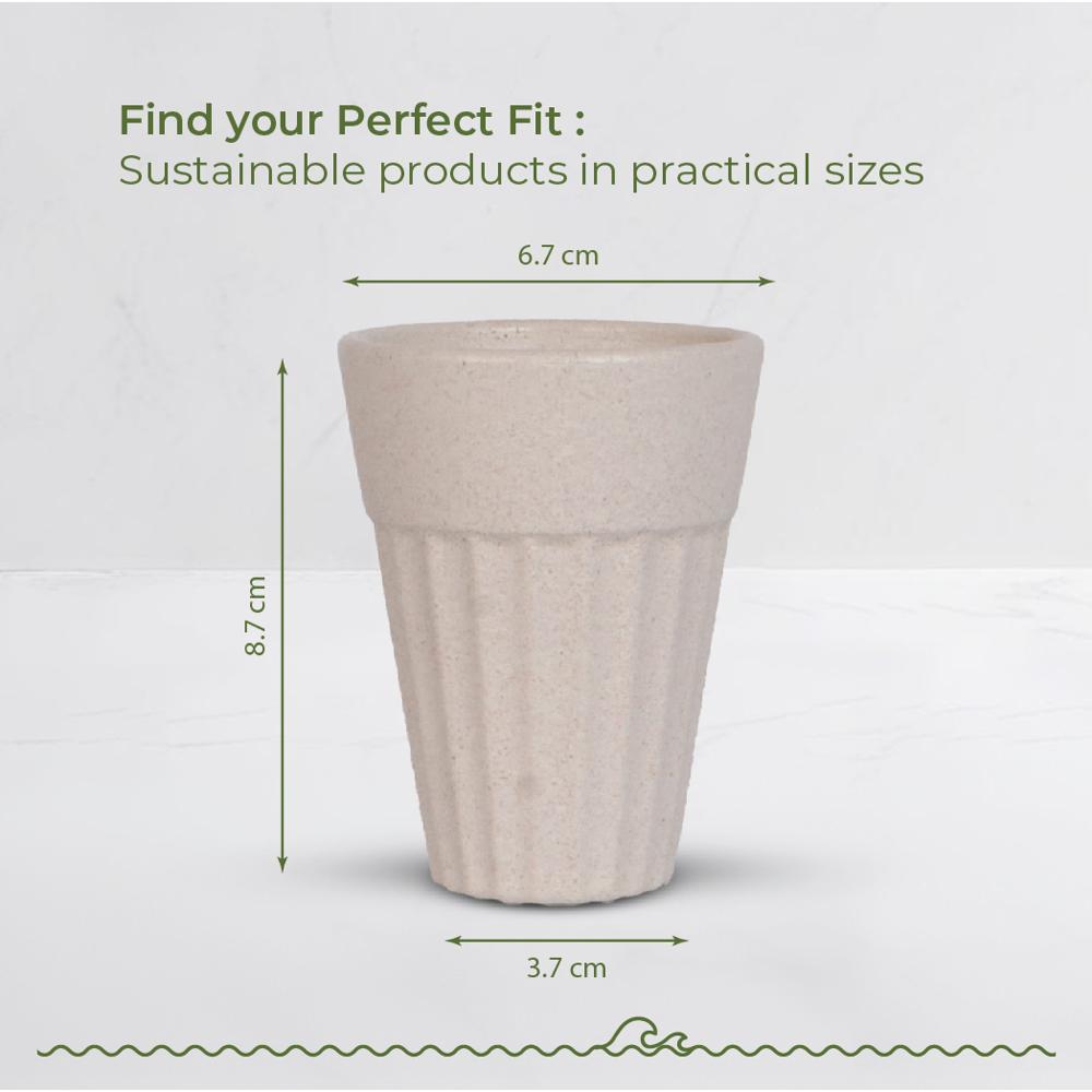 120 Ml off white non disposable tea cup