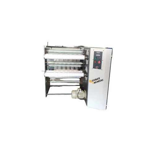 Bopp Mini Slitter Machine - Color: Blue