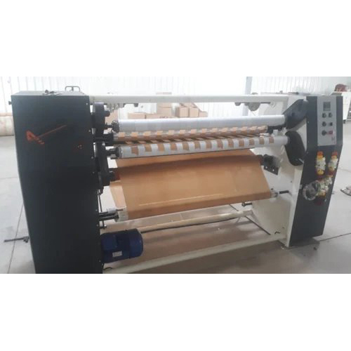 Packing Tape Slitter Rewinder Machine - Color: Blue