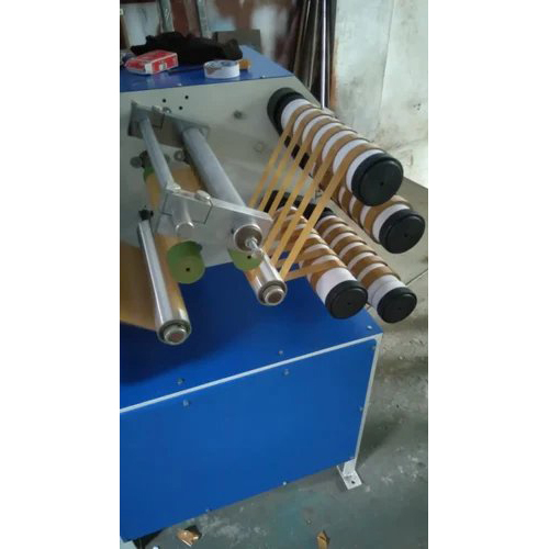 Mini Bopp Tape Slitter Machine - Color: Blue