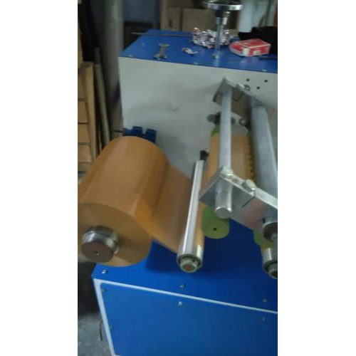 Mini Bopp Tape Slitter Machine - Color: Blue