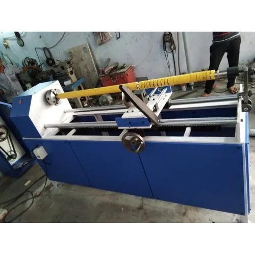 Pvc Insulation Tape Cutting Machine - Color: Blue