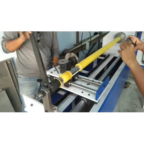 Electrical Wire Tape Cutting Making Machine - Color: Blue