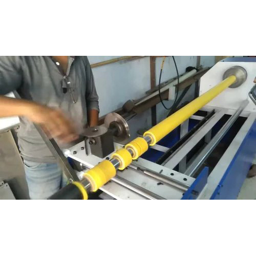 Electrical Wire Tape Cutting Making Machine - Color: Blue
