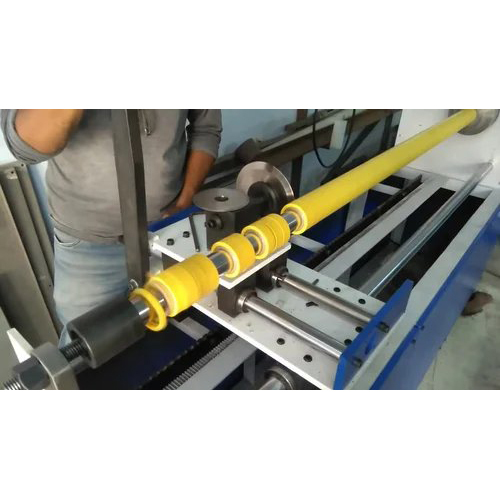 Electrical Wire Tape Cutting Making Machine - Color: Blue