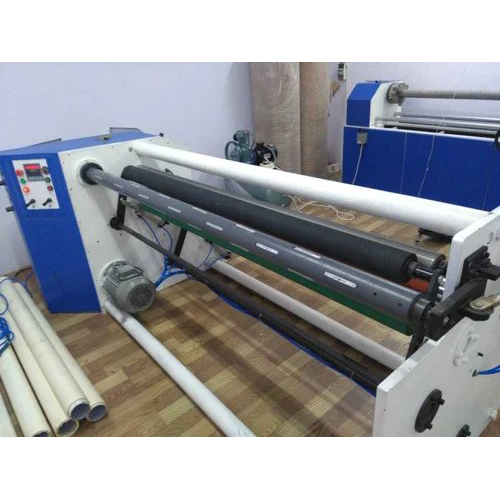 Masking Tape Making Machine - Electric Power 2kw | Industrial Use, Blue Color, Customizable Features