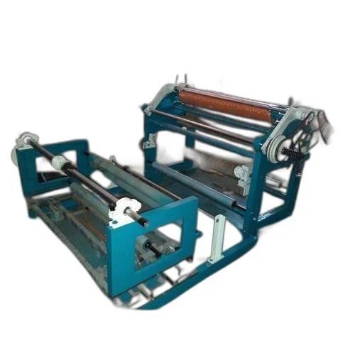 Bopp Film Sliting Rewinding Machine - Color: Blue