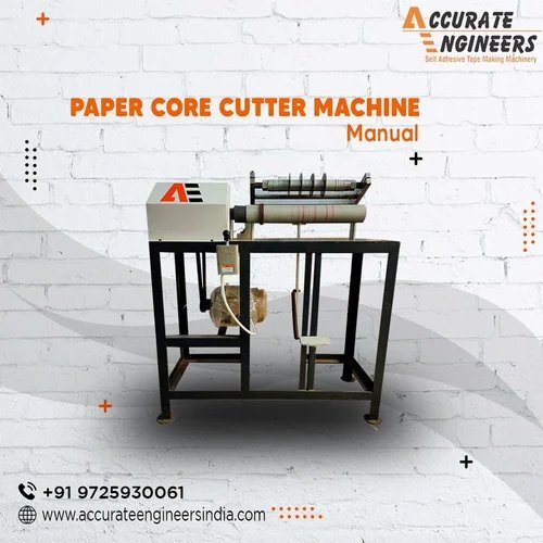 Multi Paper Core Cutting Machine - Color: Blue