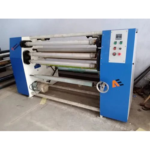 Auto Cello Tape Making Machine - Color: Blue