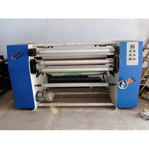 Auto Cello Tape Making Machine - Color: Blue