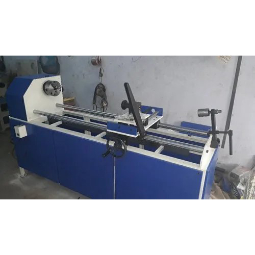 Pvc Electrical Tape Roll Cutting Machine - Color: Blue