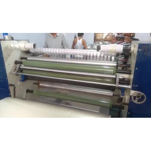 Acc 1350 Cello Tape Making Machine - Color: Blue