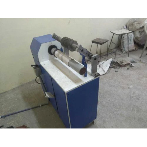 Used Bopp Tape Slitting Machine - 1500mm/2000mm X 1000mm Blue Color Automatic Operation 5 Hp Electric Power