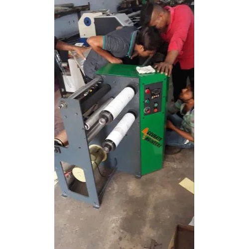 Mini Bopp Tape Slitting Machine - Color: Blue