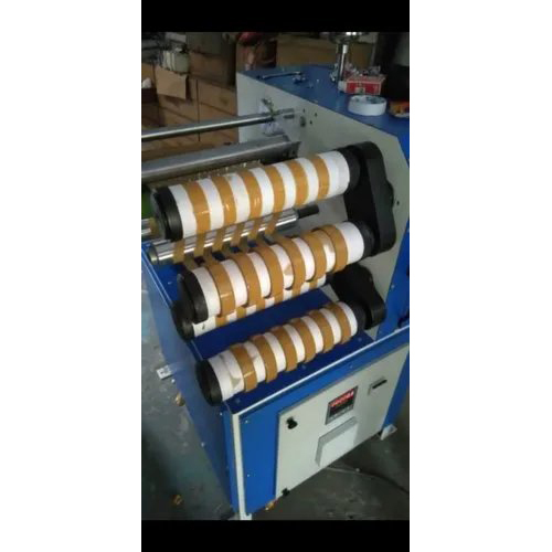 Mini Bopp Tape Slitting Machine - Color: White