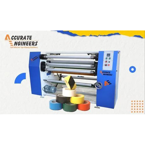 Masking Tape Slitting Rewinder Machine