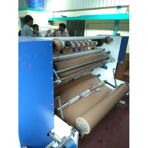 Bopp Tape Slitting Machine - Color: Blue
