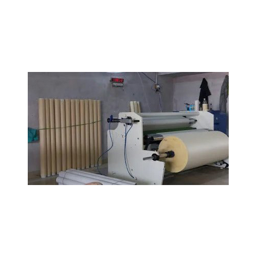 Blue Log Roll Rewinding Machine